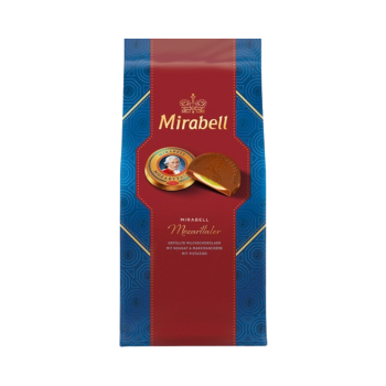 Mirabell Salzburger Mozarttaler Genuss-Säckchen, 13 Stück, 236g Produktbild, Vorderseite der Verpackung